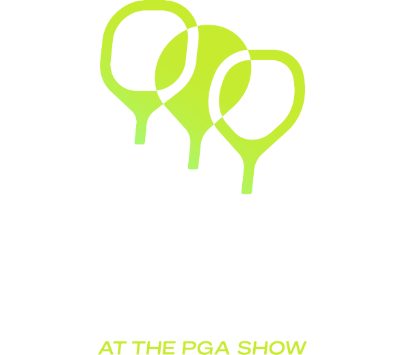 Racquet Sports Logo Horizontal Inverse Color